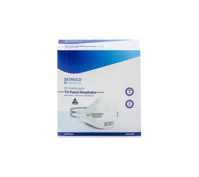 Australian Made Tri-panel P2 Particulate Respirator