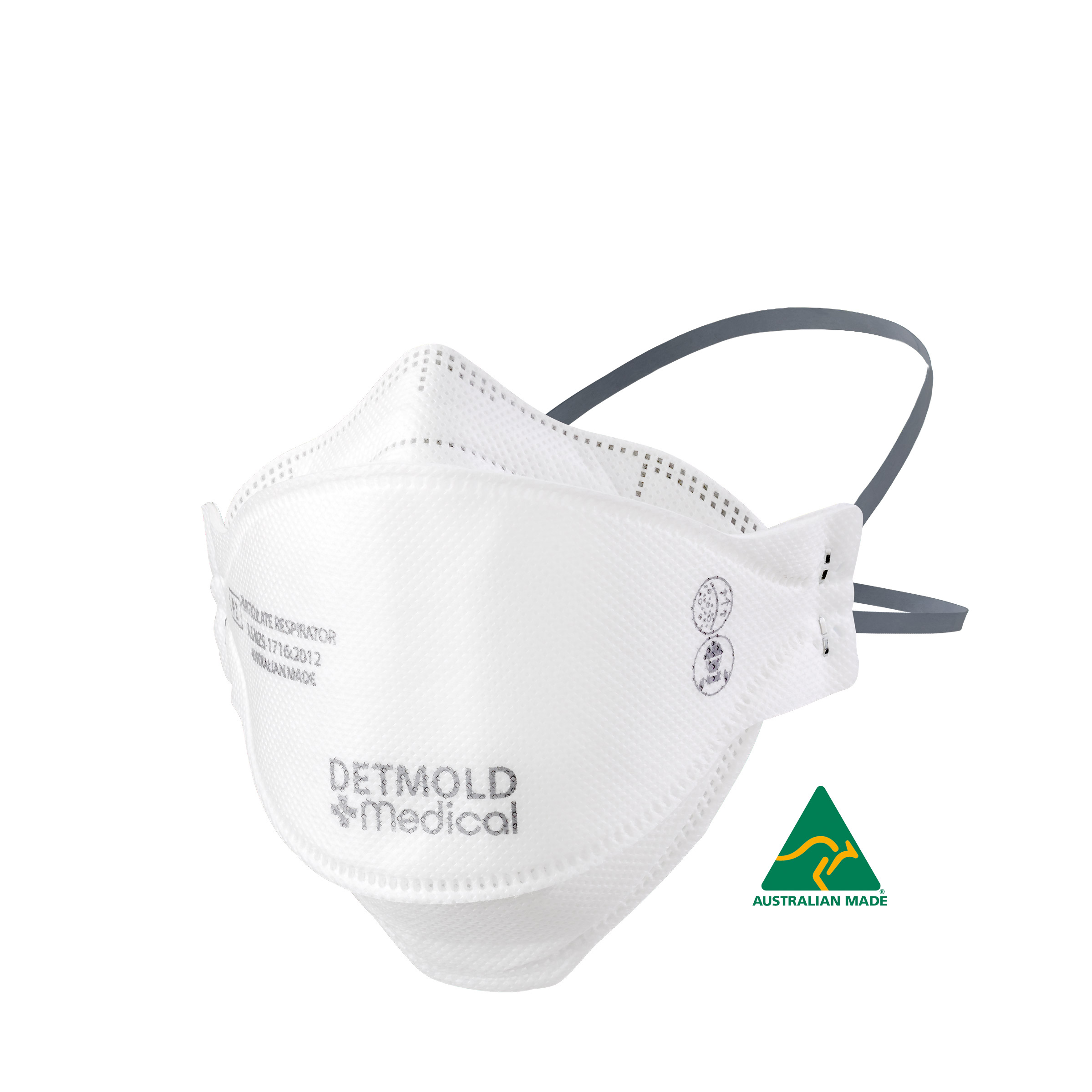 Tri-panel respirators