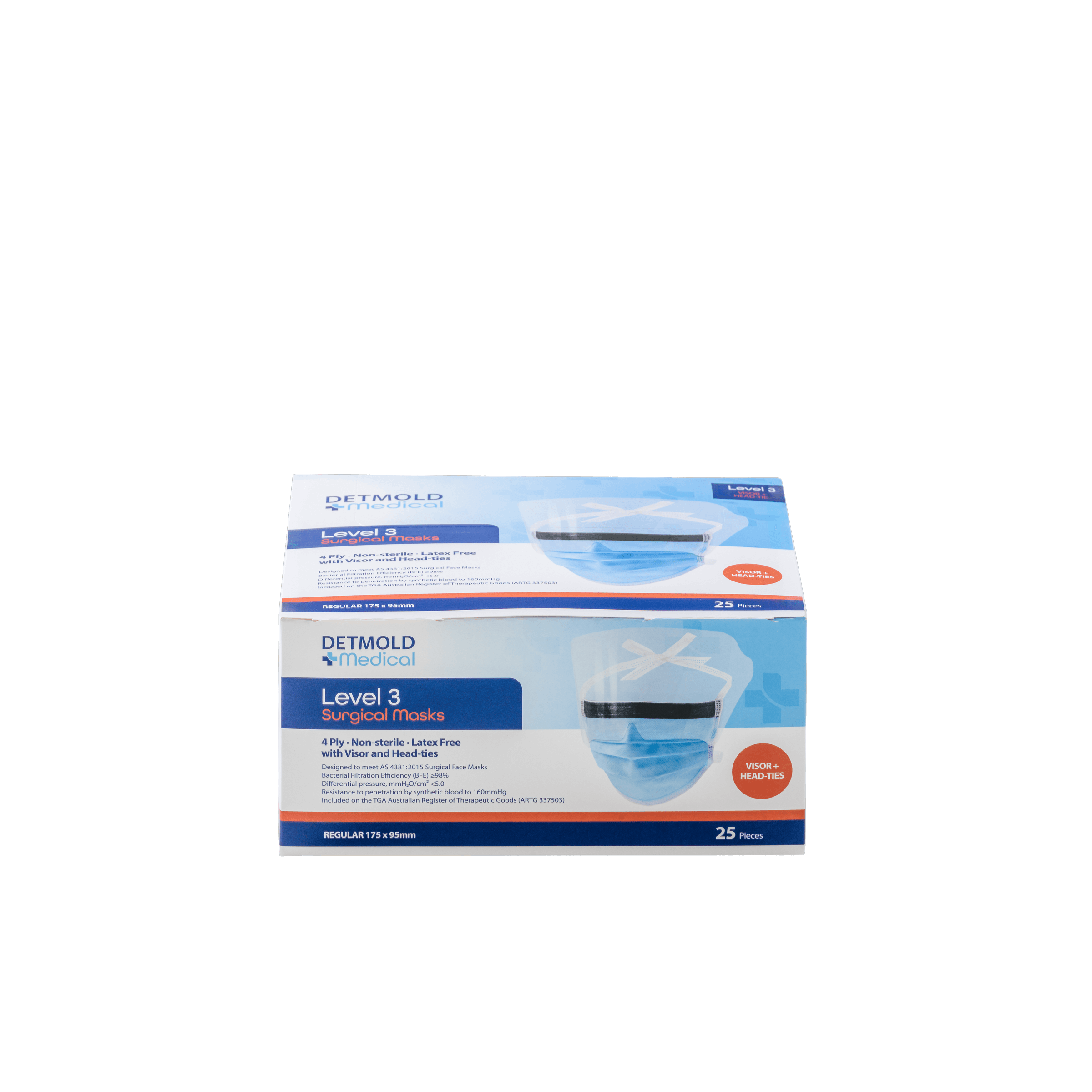 Australian Made Level 3 Surgical Mask with Visor
