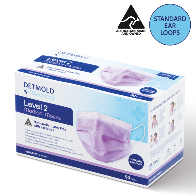 Australian Made Level 2 Medical Face Masks