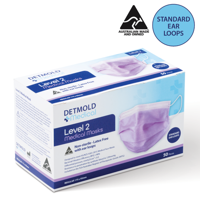 Australian Made Level 2 Medical Face Masks