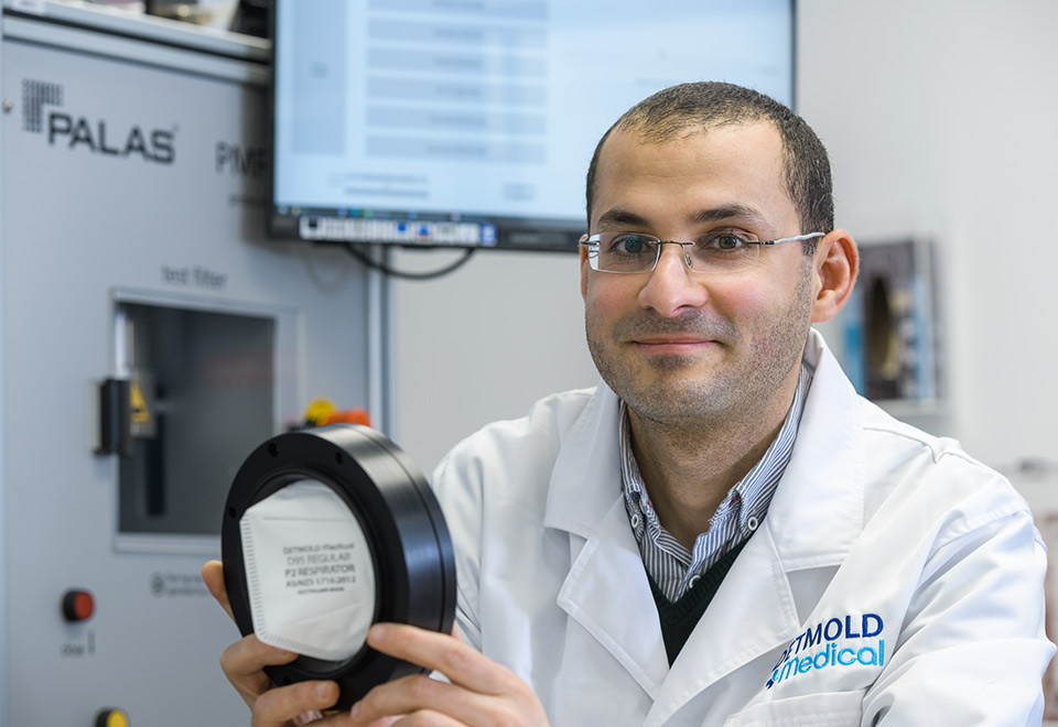 Image of Ahmed Bilsay at the Detmold Medical Lab